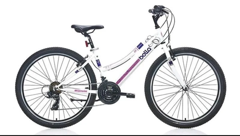 Bianchi Bella 26 380H Dağ Bisikleti Beyaz-Eflatun-Mor