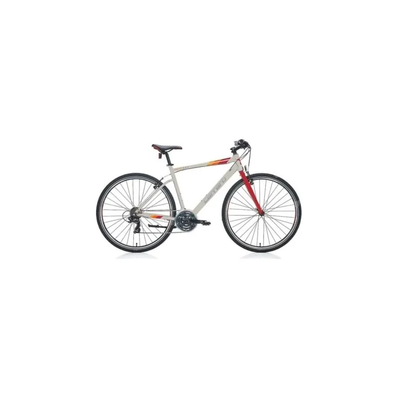 Carraro Sportive 321 480H 28 Jant 21 Vites Mat Gri Kırmızı Turuncu Şehir Bisikleti