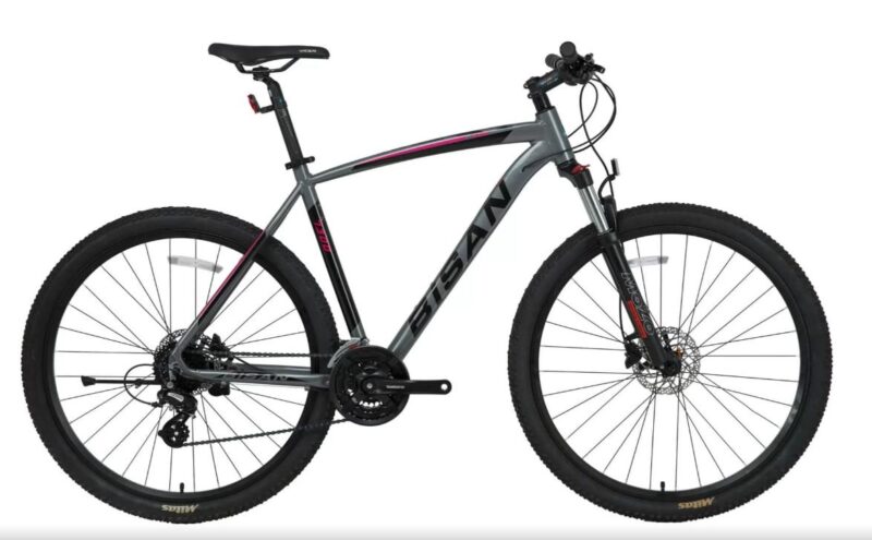 Bisan MTX 7300 29HD 43Cm Metalik Gri Pembe Kadın Mtb Dağ Bisikleti