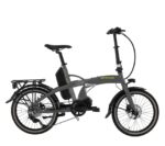 Bisan E Folding Strike 20 Jant 9 Vİtes Gri Neon Sarı Elektrikli Katlanır Bisiklet