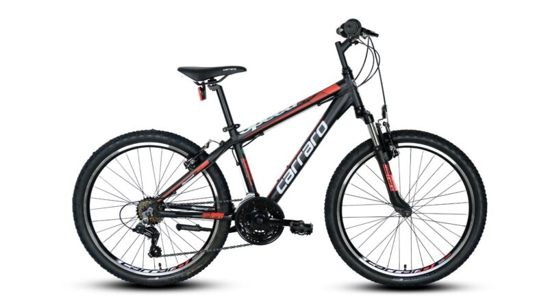 Carraro Speed 240 360 H 24 Jant Dağ Bisikleti Siyah Kırmızı