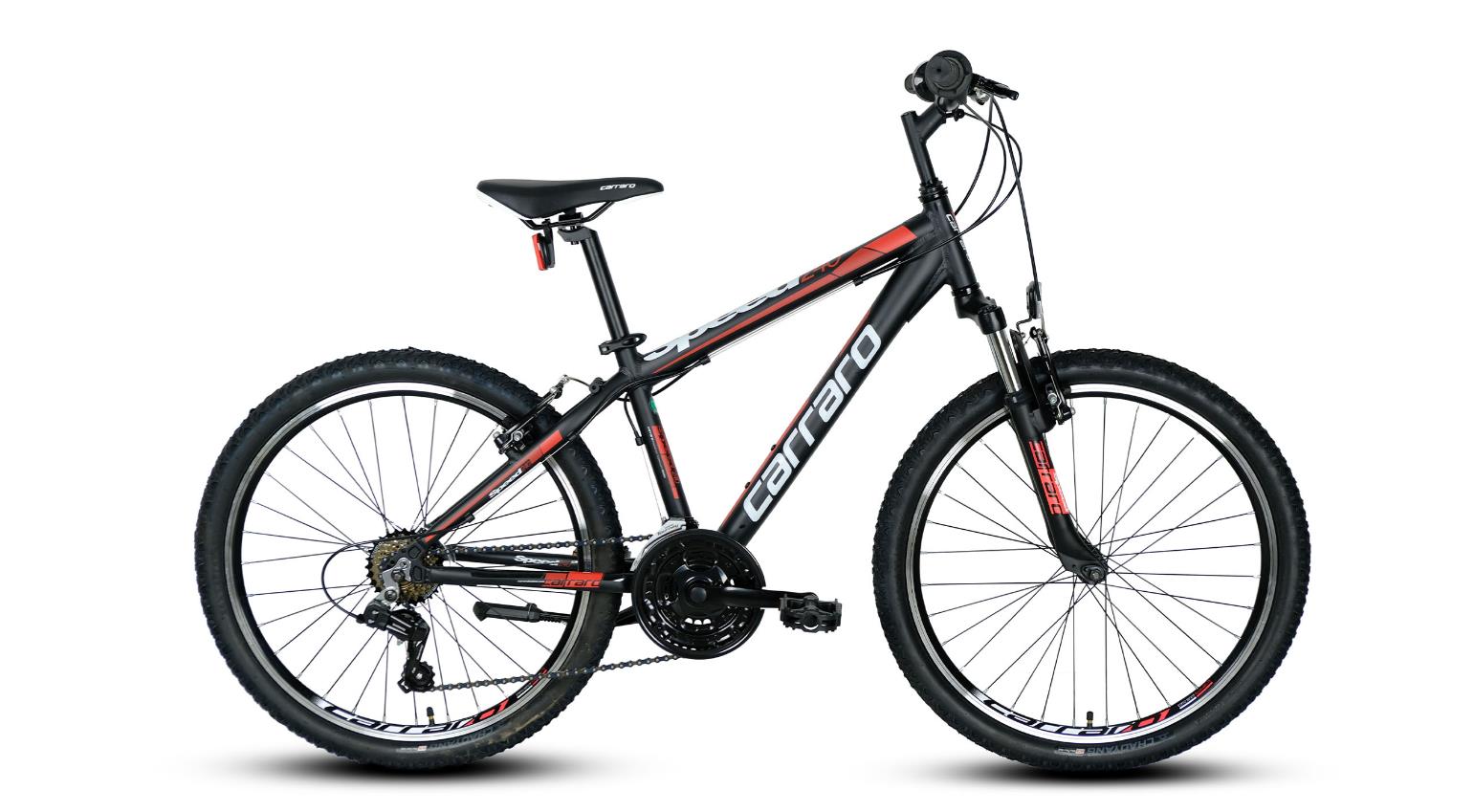 Carraro Speed 240 360 H 24 Jant Dağ Bisikleti Siyah Kırmızı